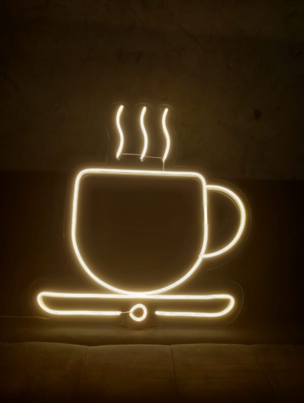 Xícara Café Led